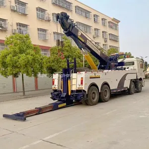 Shacman F3000 8x4 12 Wheel 30ton Rotator Rescue Wrecker Truck thumbnail-2