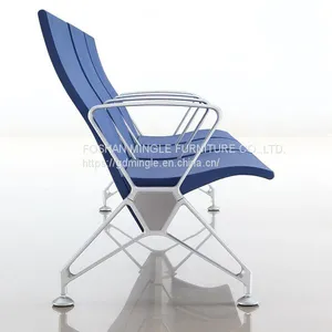 PU Foam Waiting Chair With USB Power Charger Airport Chair thumbnail-5