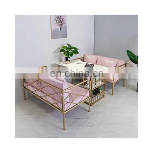 Public Hairdressing Beauty Salon Waiting Chair thumbnail-1
