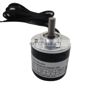 Rotary Encoder 400ppr 4v 38mm 6mm Shaft GHS38-06G400BMP526 for Servo Motor thumbnail-1