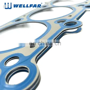 Wellfar Premium Auto Parts Cylinder Head Gasket Manufacturing for FORD Engine Top Gasket IRON thumbnail-2