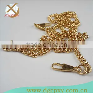 7mm Gold Plated Chain With Clasp for Handbags thumbnail-1