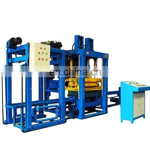 Italy Automatic Concrete Block Making Machine Interlocking Brick Maker thumbnail-2