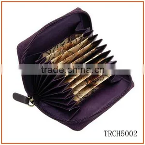 Zipper Round Fan Name Card Holder thumbnail-1