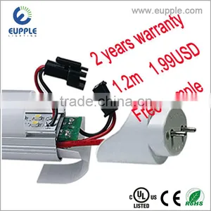 2016 UL CUL TUV SAA CE Led Glass Tube,4FT 6FT 8FT T8 Led Tube Light ,100lm/w CRI>83 3W 6W 9W 18W 24W t8 Led Tube Light Quality Choice thumbnail-1