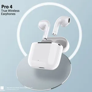 New Wireless Bt Headphone Ear Buds PRO 4 TWS Earbuds Earphone Auricolari Bt 5.1 CE thumbnail-1