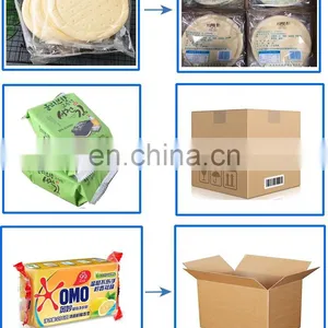 Automatic Case Packer Robot Arm Biscuits Cakes Burgers Foods Carton Box Filling Packing Machine thumbnail-2