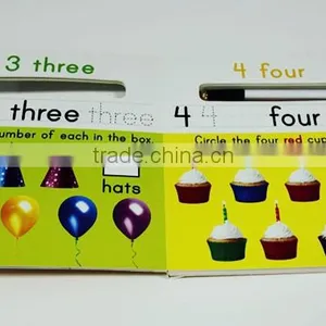 FDT Customized Printing Children Board Book With Pen thumbnail-1