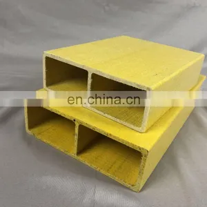 Customized Pultruded Frp Pultrusion Profile Manufacturers Fiberglass Pultrusion Square Tube thumbnail-2
