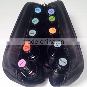 10 Bottles Black Soft Essential Oil Carrying Case,soft Cotton Essential Oil Carry Case,essential Oil Roller Bottles for Travel thumbnail-4