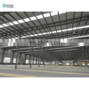 Prefabricated Futuristic Light Steel Buildings Steel Roof Support Beams Steel Structure Warehouse thumbnail-4