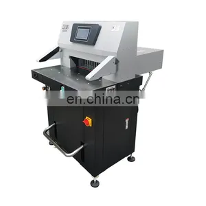 Factory Price High Speed Automatic Hydraulic 3S Guillotine Paper Cutting Cutter Machine thumbnail-3