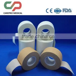 White and Skin Color Cloth Zinc Oxide Tape , Pure Cotton With Adhesive thumbnail-1