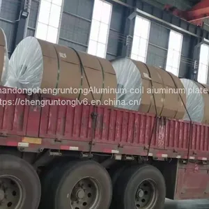 Thermal Insulation Aluminum Coil Alloy Aluminum Plate Orange Peel Embossed Aluminum Coil Aluminum Corrugated Aluminum Strip Processing Custom Slitting Narrow Strip 1060.3003.5052 Thickness Full Length Open thumbnail-2