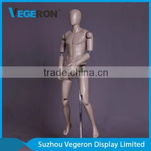 Abstract Male Fiberglass Flexible Mannequin thumbnail-2