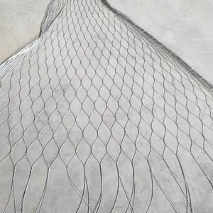 Steel Wire Anti-fall Net, Bridge Anti-fall Net, Bridge Safety Anti-fall Net thumbnail-1