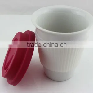 Cremic Glass Cup Mug Cup Coffee MMug Lid Cover Cap thumbnail-1