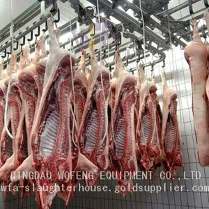 Hog Swine Pig Slaughtering Line Carcass Transportation&Store Convey Rail For Slaughterhouse Plant thumbnail-1