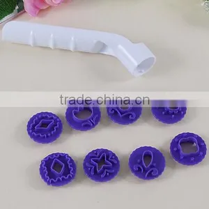 9pcs Fondant Stamp Set/cake Decoration thumbnail-2
