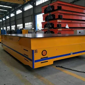 Heavy Duty Aifite Trackless Electric Handling Vehicle Shuttle Across the Workshops thumbnail-2