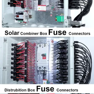 Fireproof Flame Retardant NSPV Solar Combiner Box Inverter Panel Type Fuse Connectors Series thumbnail-4