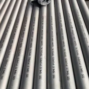 Factory Round Mirror Surface Ss 304 Stainless Steel Pipe for Furniture thumbnail-1