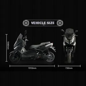 3000W Electric Scooter 75kmph T9 thumbnail-2