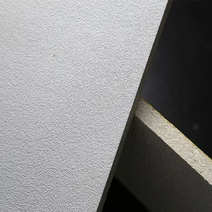 Light Weight Microlook Edge Mineral Fiber Wool Ceiling Tiles for Acoustic Ceiling thumbnail-3