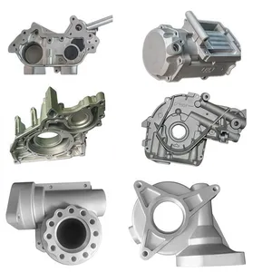 OEM Customized Precision Cast Iron Zinc Aluminum Die Castings New Hydraulic Parts Fittings 1 Year Warranty thumbnail-5