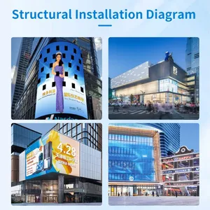 HD Big Giant P4 P5 P8 P10 Outdoor Advertising LED Billboard Display Billboard Pantalla Exterior Led Display Screen thumbnail-4