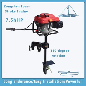 196cc 4-Stroke Marine Outboard Gasoline Engine thumbnail-1