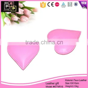 China Supplier Lovely Fancy Shaped Leather Gift,Leather Decoration thumbnail-1