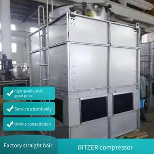 Cold Storage Equipment | Bitzer 50 hp Medium and Low Temperature Hsn6461-50 Screw Unit | Evaporative Cooler thumbnail-5