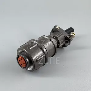 2PM-14 Series 4Pin Female Straight Cable Plug Unshielded – 2РМТ14КПН4Г1В1В 2PM14K4QB2 thumbnail-3