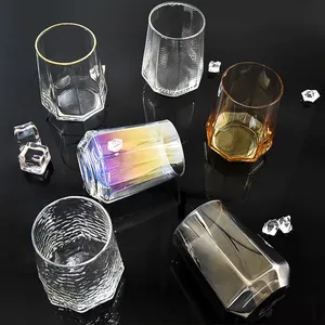 HOMTE Chinese Glass Cup Wholesale Glassware Supplier High Quality in Stock Wine Glass Goblet thumbnail-1