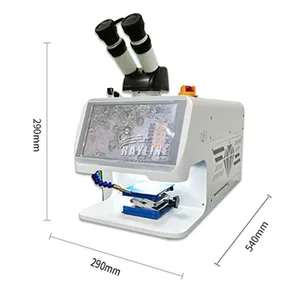 High Precision Jewelry Laser Welding Machine 200W With CCD Camera System for Gold Silver Platinum Repair Micro Spot Welder thumbnail-2