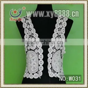 Hot Sell Embroidery Cotton Lace Ladies Vest thumbnail-1