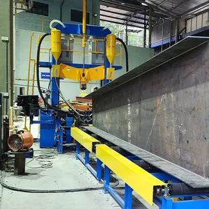 Zhouxiang H Beam Welding Making Fabrication Machine H Beam Steel Production Line thumbnail-5