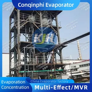 High-Efficiency MVR Falling Film Evaporator With Titanium Tubes for Corrosive Liquids thumbnail-5