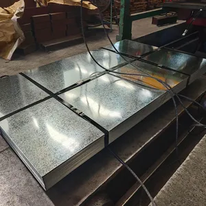 Regular Spangle, Zero Spangle, & Minimized Spangle – Hot Dip Galvanized Steel Sheet GI GL Stock thumbnail-3