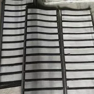 Heavy Duty Hook-strip Composite Shaker Screen 40-100 Mesh Welded Frame for Mining thumbnail-3