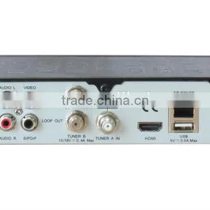 Original ZGEMMA H .2S Twin Tuner DVB-S2 + DVB-S2 Dual Core Satellite Receiver Support TF Memory Card thumbnail-2