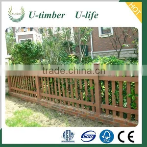 Latest Designs Wood Plastic Composite WPC Timber Fence thumbnail-3