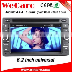 Wecaro 6.2" WC-2U6008 Android 4.4.4 Car Stereo Quad Core Multimedia Navigation System Stereo Mirror Link thumbnail-1
