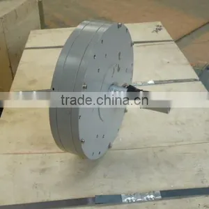 1000W/150rpm Coreless Disc Type Generator; Low RPM PMG (Permanent Magnet Generator) thumbnail-1