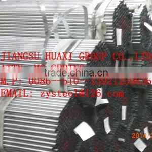 Pre Galvanized Steel Pipes Tubes/pre Galvanized Welded Pipe thumbnail-1