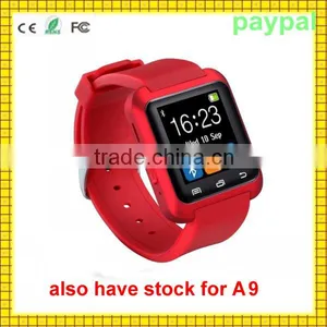 for Android and Iphone Waterproof CE ROHS Fashion Smart Watch a9 thumbnail-1