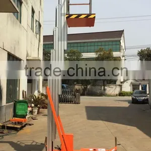 Factory Price Towable Boom Lift Aerial Working Platform Telescopic Boom Lift thumbnail-3