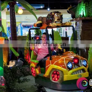 2016 New Design Jungle Style Laser Shot Game Car With Tracks for Theme Park thumbnail-2