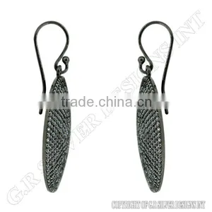cz Earrings Sterling Silver,wholesale Sterling Silver Gemstone Jewelry,sterling Silver Earrings thumbnail-3